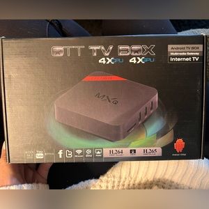 OTT TV Box. In Box, Barley Used (Was Grandparents)